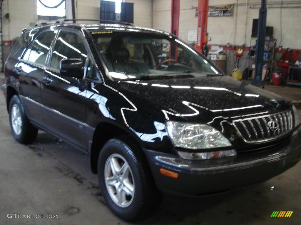 2001 RX 300 AWD - Black Onyx / Black photo #1