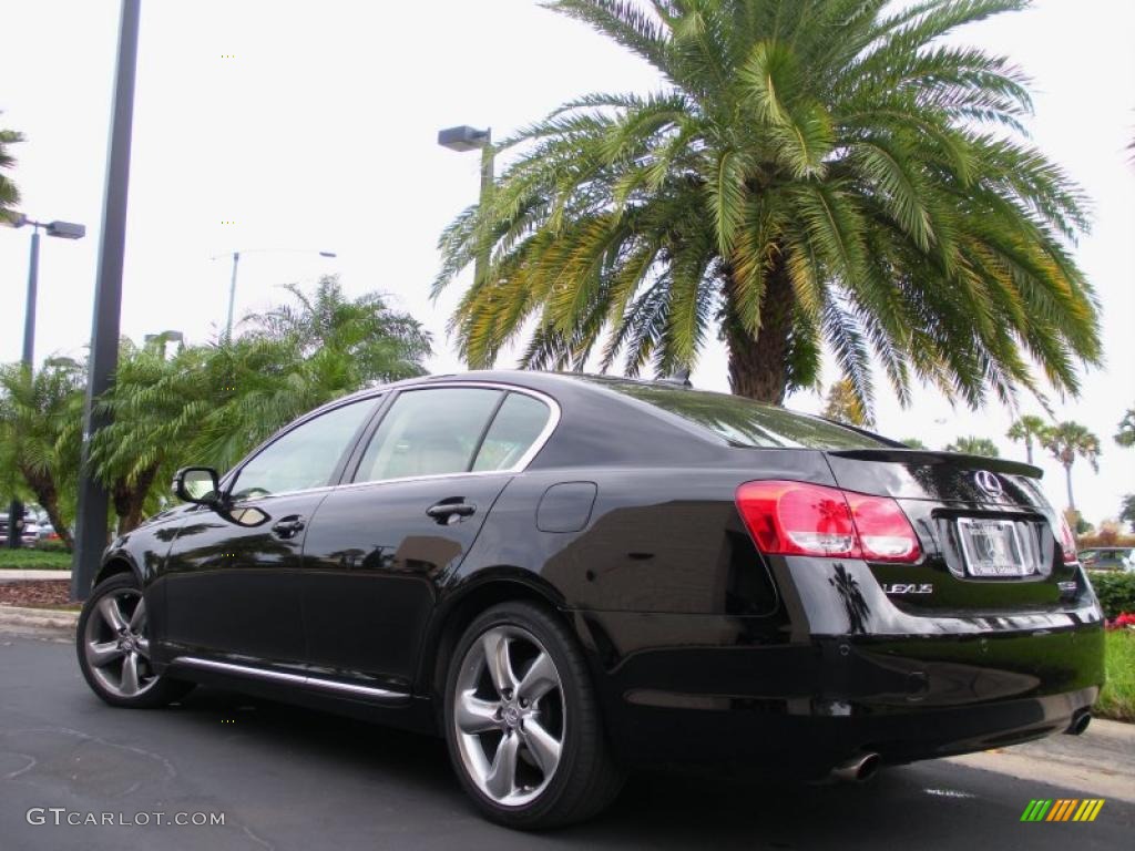 Obsidian Black 2008 Lexus GS 350 Exterior Photo #40384873