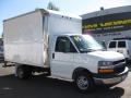 Summit White - Express 3500 Cutaway Moving Van Photo No. 1