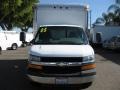 Summit White - Express 3500 Cutaway Moving Van Photo No. 2