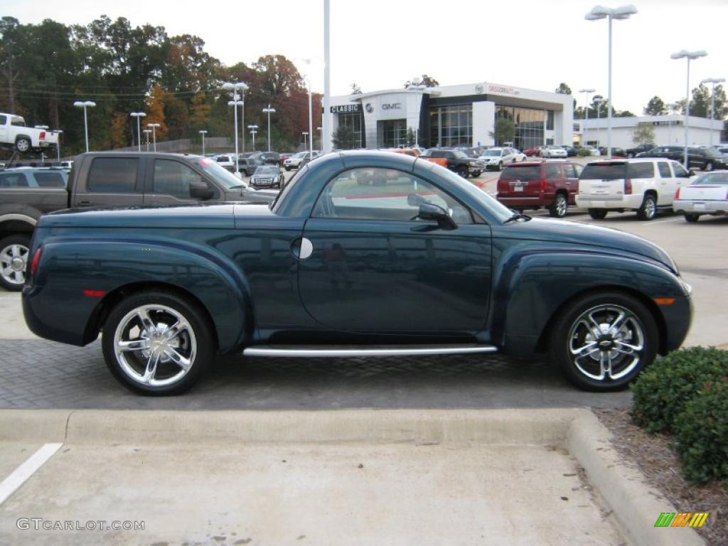 Aqua Blur Metallic 2005 Chevrolet SSR Standard SSR Model Exterior Photo #40387265