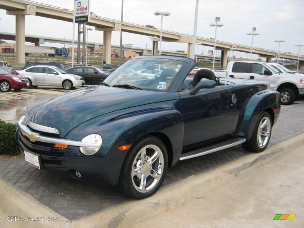 Aqua Blur Metallic 2005 Chevrolet SSR Standard SSR Model Exterior Photo #40387369