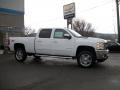 2011 Summit White Chevrolet Silverado 2500HD LTZ Crew Cab 4x4  photo #1