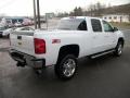 2011 Summit White Chevrolet Silverado 2500HD LTZ Crew Cab 4x4  photo #3