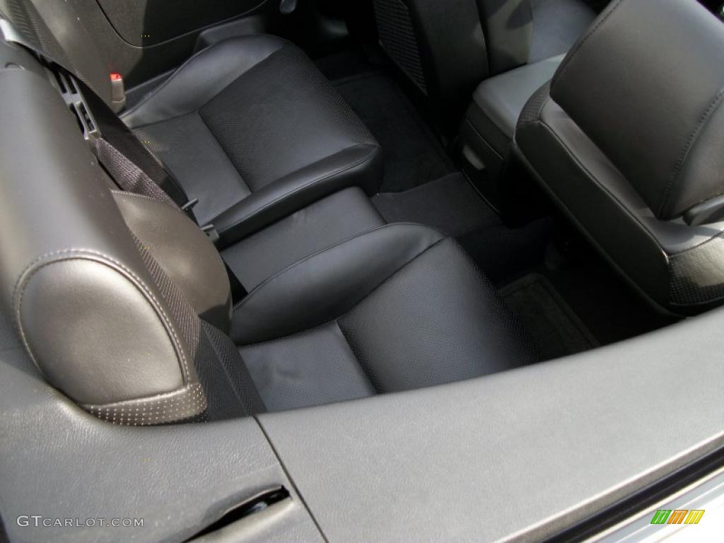 Ebony Interior 2007 Pontiac G6 GT Convertible Photo #40390057