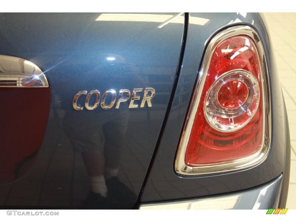 2011 Cooper Hardtop - Horizon Blue Metallic / Carbon Black photo #8
