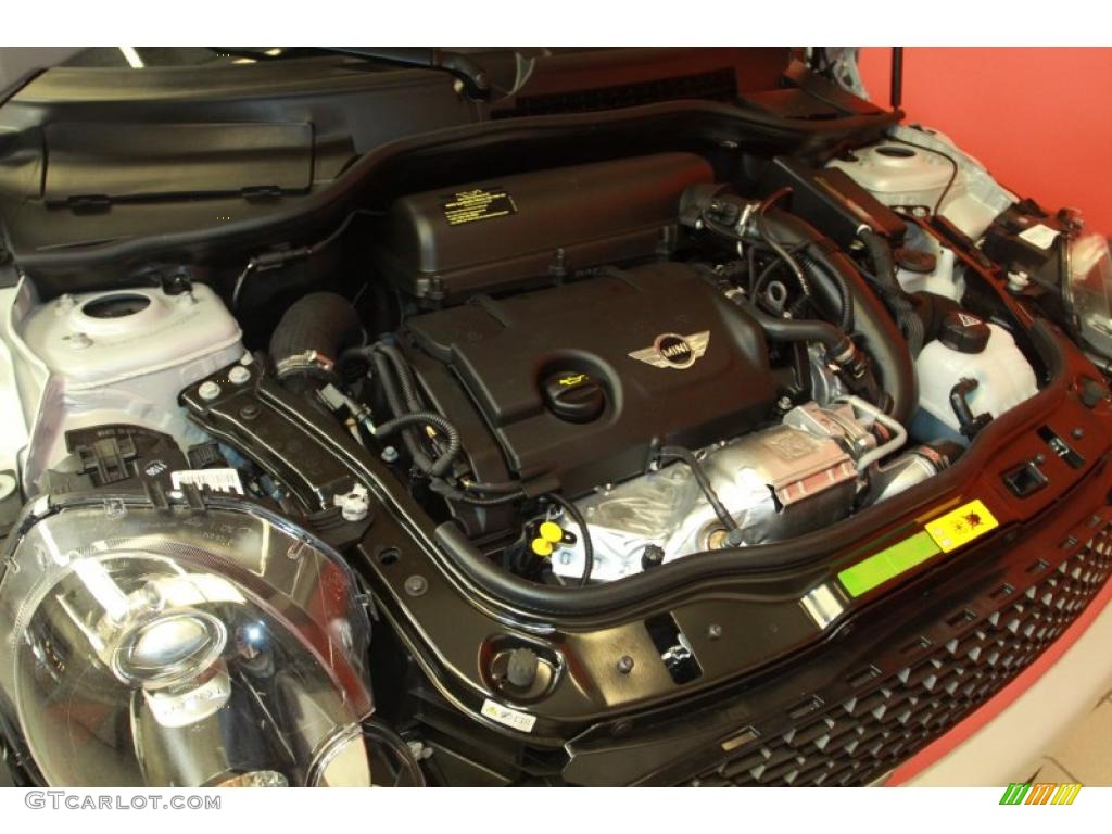 2011 Mini Cooper S Convertible 1.6 Liter Twin-Scroll Turbocharged DI DOHC 16-Valve VVT 4 Cylinder Engine Photo #40391449