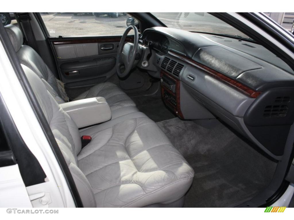 1997 Chrysler LHS Sedan Gray Dashboard Photo #40392077