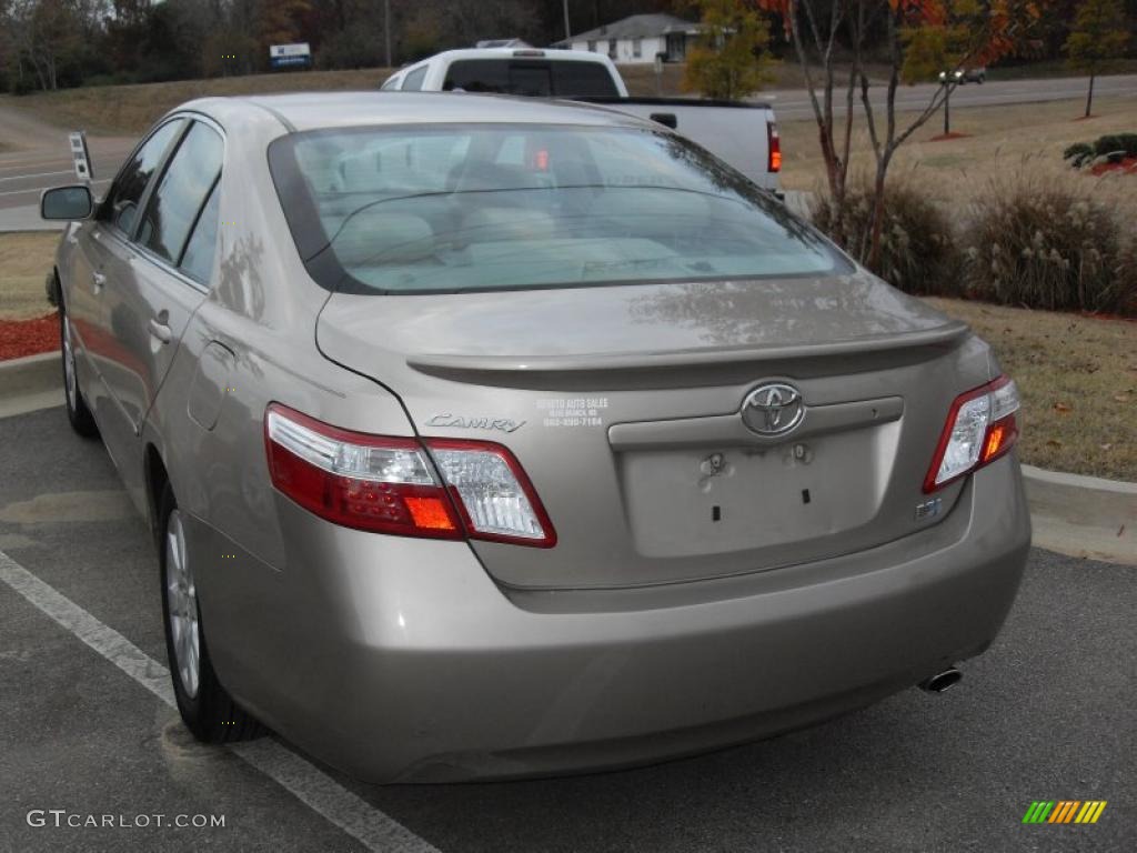 2008 Camry Hybrid - Desert Sand Mica / Bisque photo #3