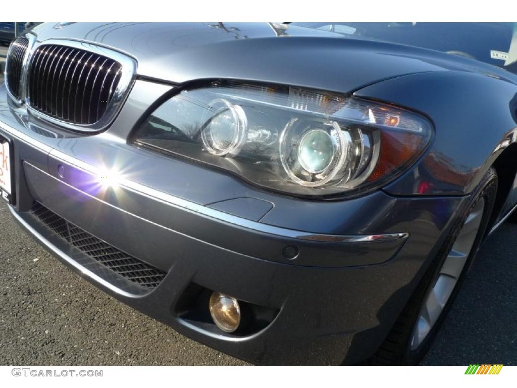 2008 7 Series 750i Sedan - Michigan Blue Metallic / Flannel Grey photo #14