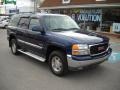 2002 Indigo Blue Metallic GMC Yukon SLE 4x4  photo #1