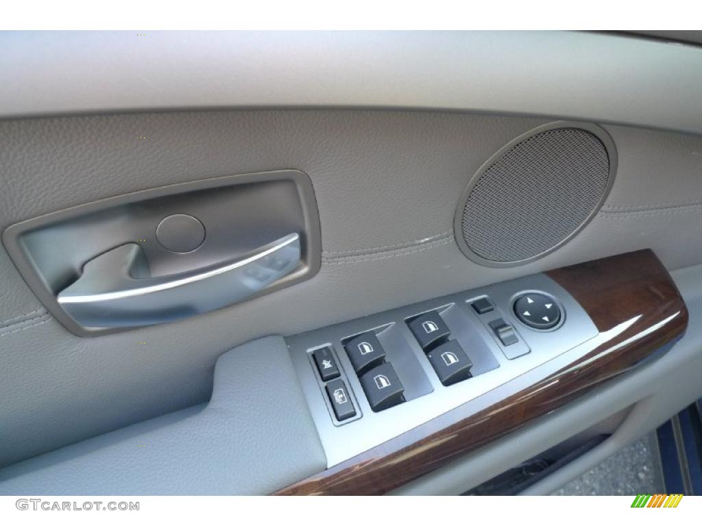 2008 7 Series 750i Sedan - Michigan Blue Metallic / Flannel Grey photo #26