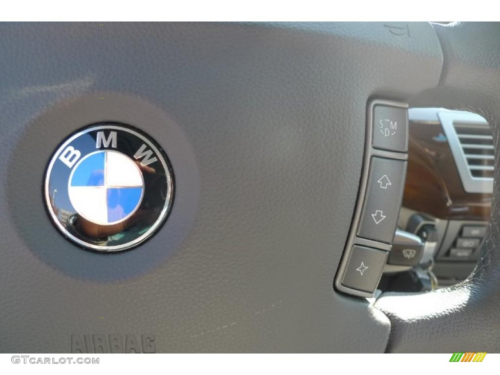 2008 7 Series 750i Sedan - Michigan Blue Metallic / Flannel Grey photo #42