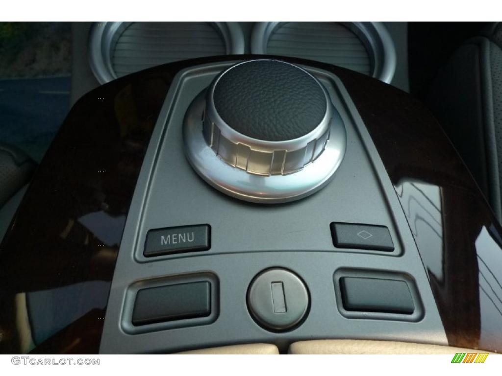 2008 7 Series 750i Sedan - Michigan Blue Metallic / Flannel Grey photo #43