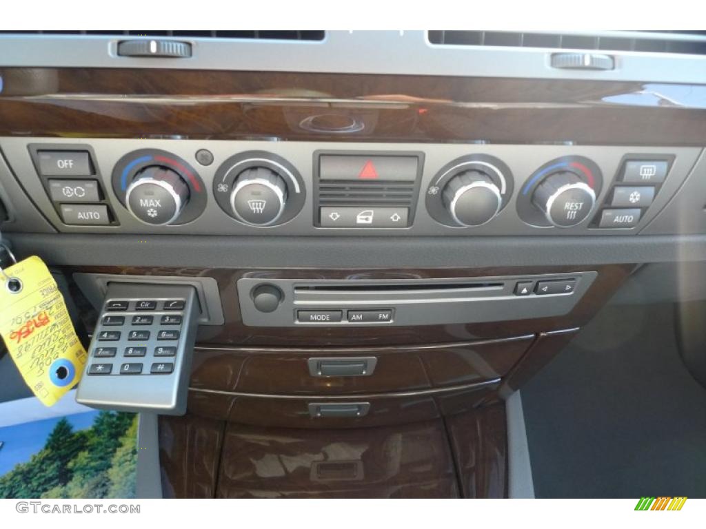 2008 7 Series 750i Sedan - Michigan Blue Metallic / Flannel Grey photo #44