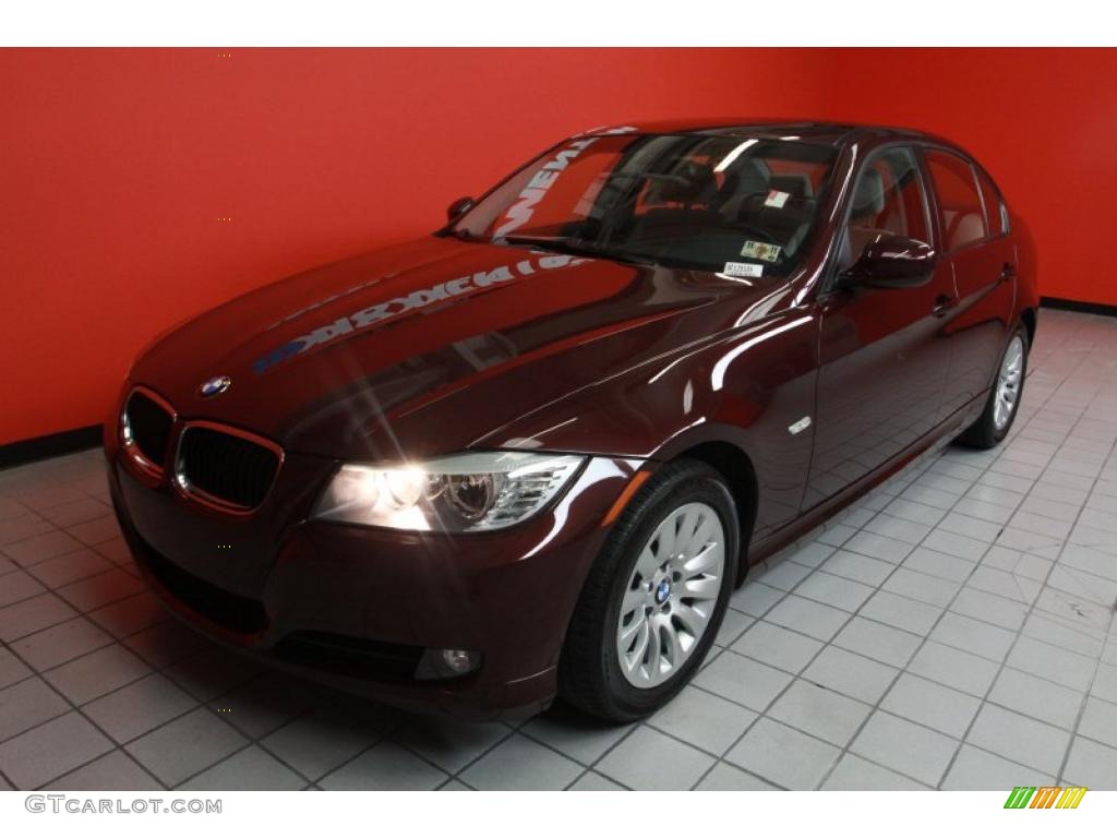 2009 3 Series 328i Sedan - Barbara Red Metallic / Oyster Dakota Leather photo #20