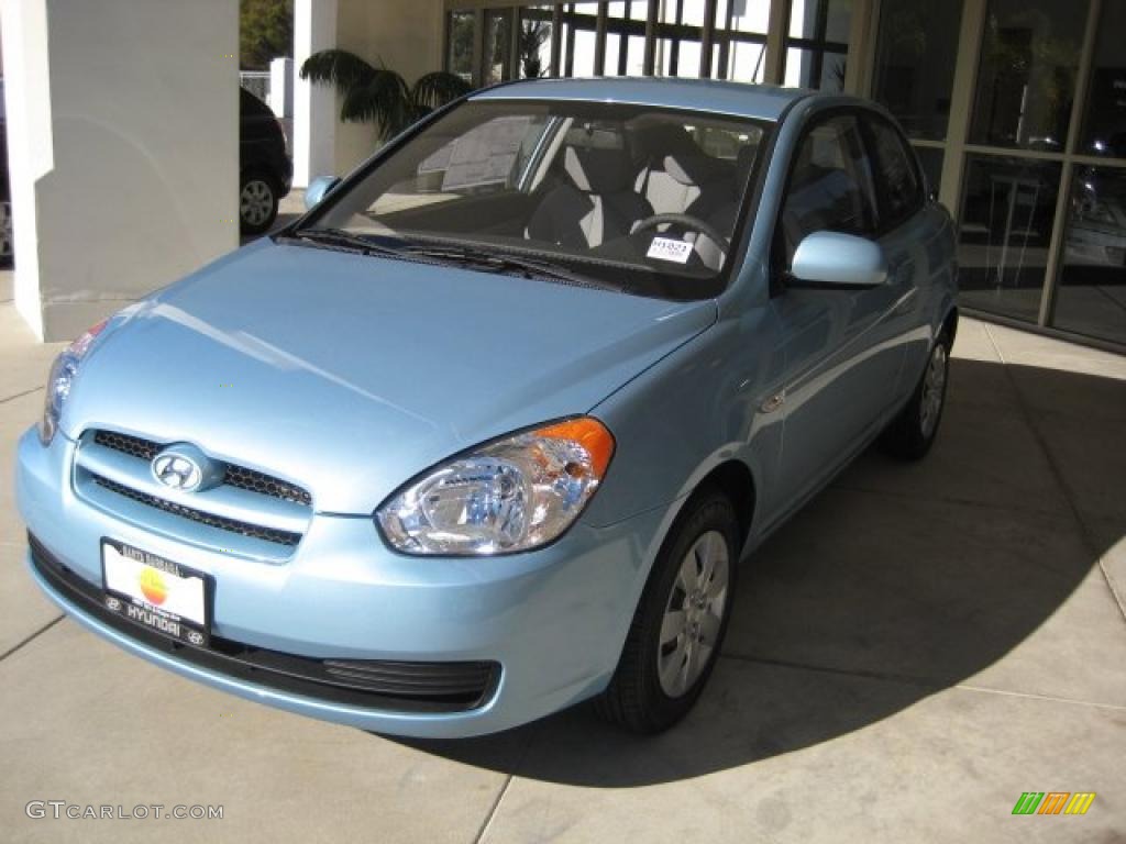 2011 Accent GS 3 Door - Ice Blue / Gray photo #1