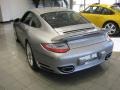 2011 Arctic Silver Metallic Porsche 911 Turbo S Coupe  photo #3