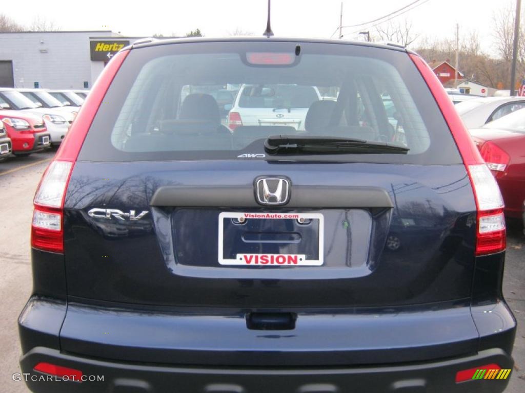 2008 CR-V LX 4WD - Royal Blue Pearl / Gray photo #14