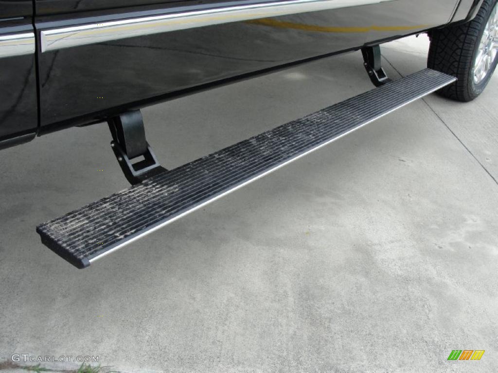 2010 F150 Platinum SuperCrew 4x4 - Tuxedo Black / Sienna Brown Leather/Black photo #11