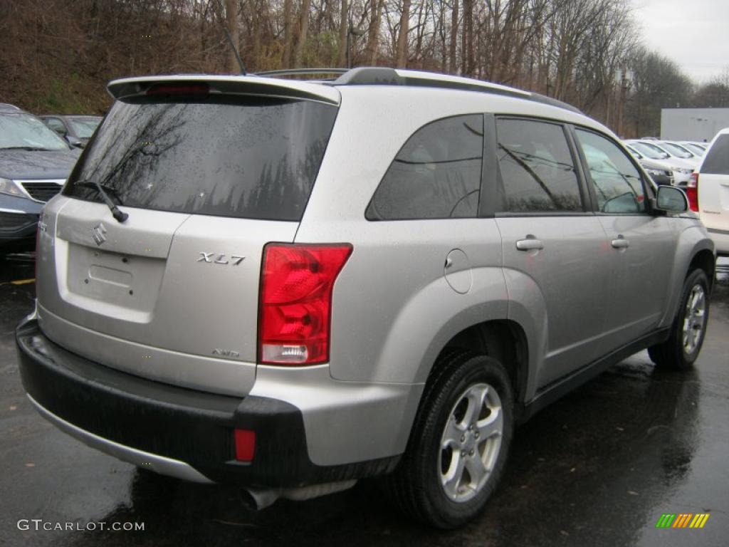 2007 XL7 Limited AWD - Majestic Silver Metallic / Grey photo #2