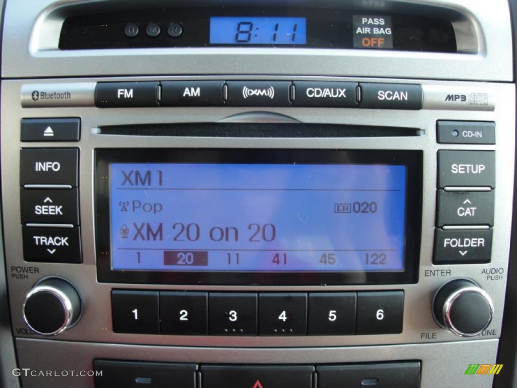 2011 Hyundai Santa Fe SE Controls Photo #40400353