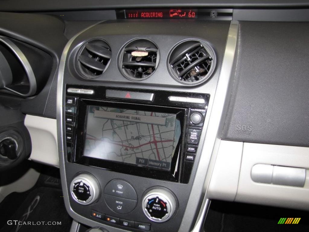 2008 CX-7 Grand Touring - Crystal White Pearl Mica / Sand photo #15