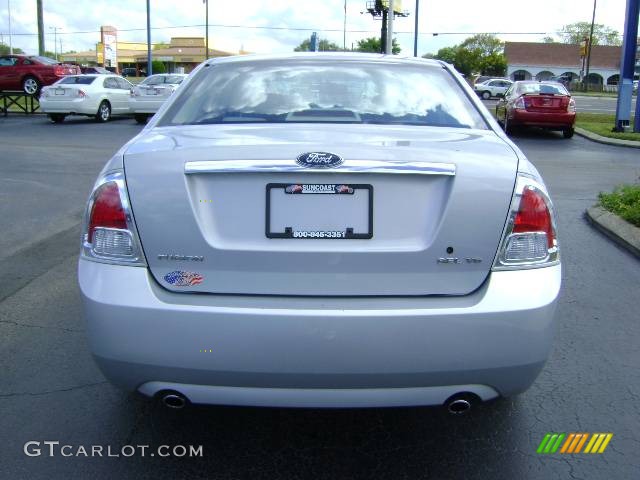 2006 Fusion SEL V6 - Silver Frost Metallic / Camel photo #4