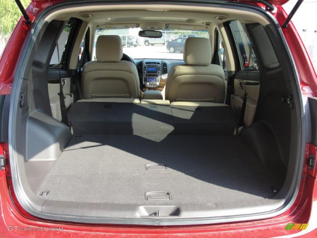 2011 Hyundai Santa Fe Limited Trunk Photo #40401421