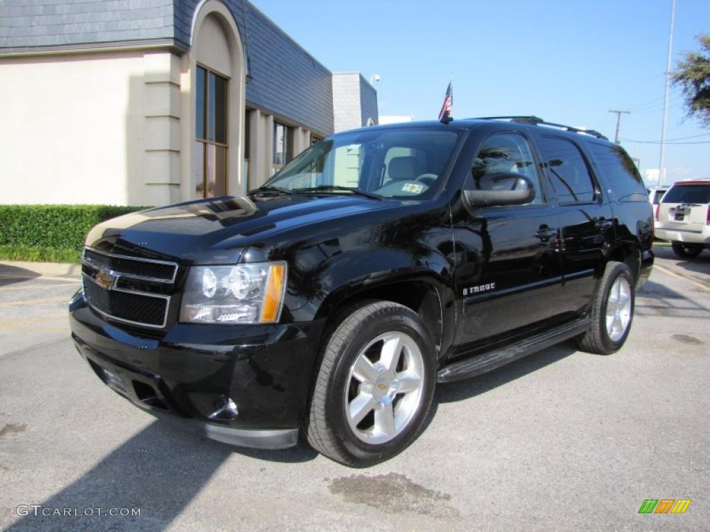 2007 Tahoe LT - Black / Dark Titanium/Light Titanium photo #3