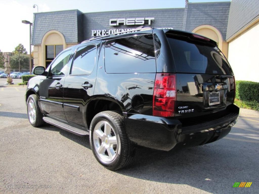2007 Tahoe LT - Black / Dark Titanium/Light Titanium photo #5