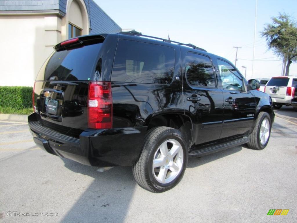 2007 Tahoe LT - Black / Dark Titanium/Light Titanium photo #6