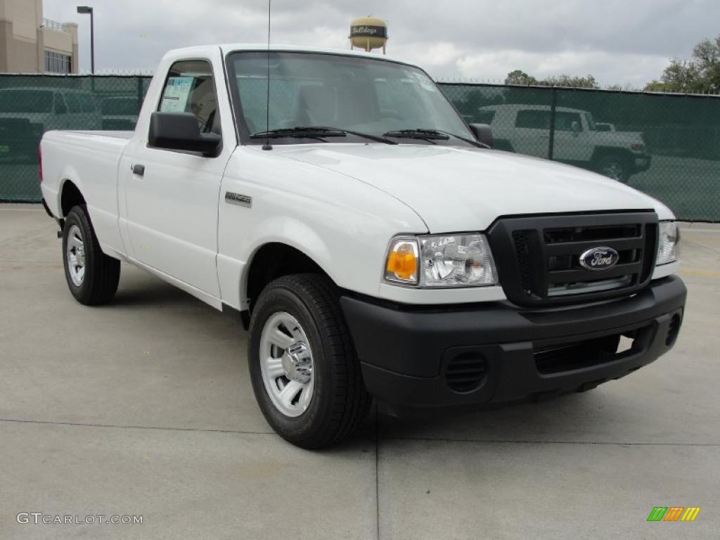 Oxford White 2011 Ford Ranger XL Regular Cab Exterior Photo #40402109