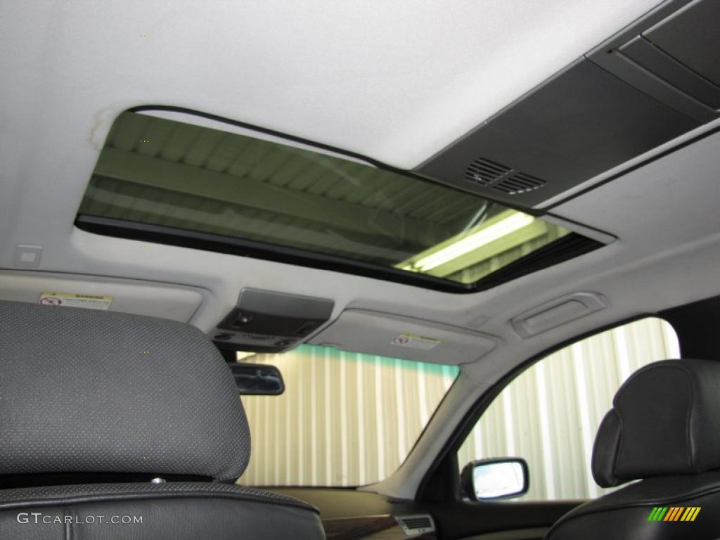 2003 7 Series 745Li Sedan - Jet Black / Black/Black photo #17