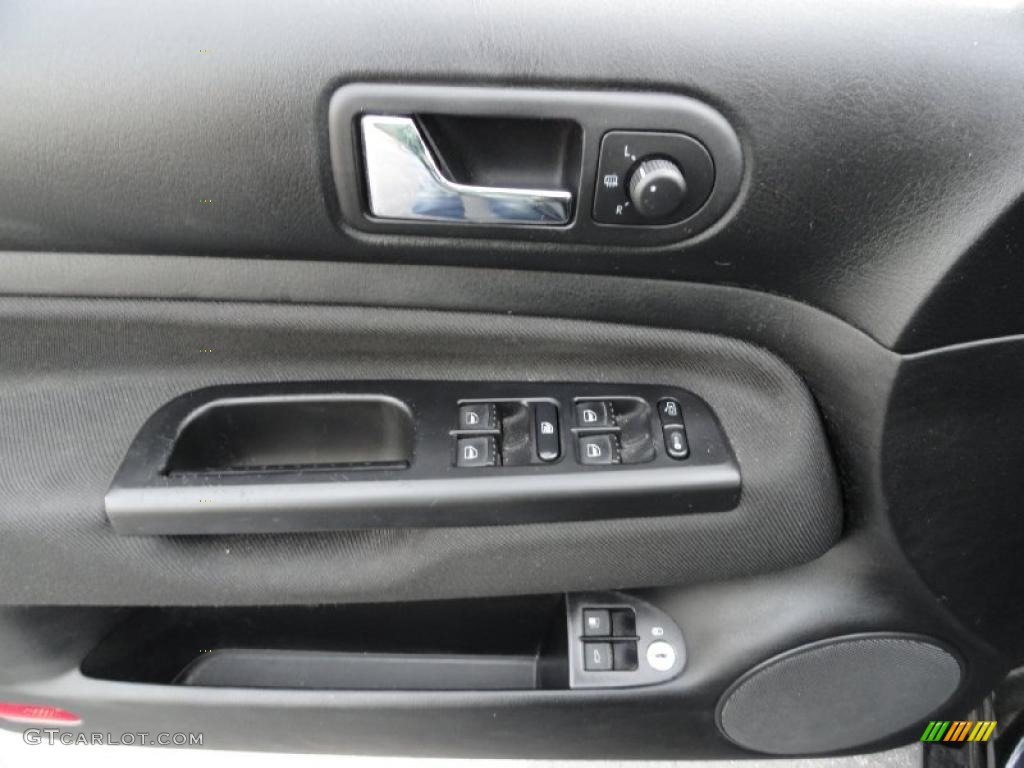 2003 Jetta Wolfsburg Edition 1.8T Sedan - Black / Black photo #9