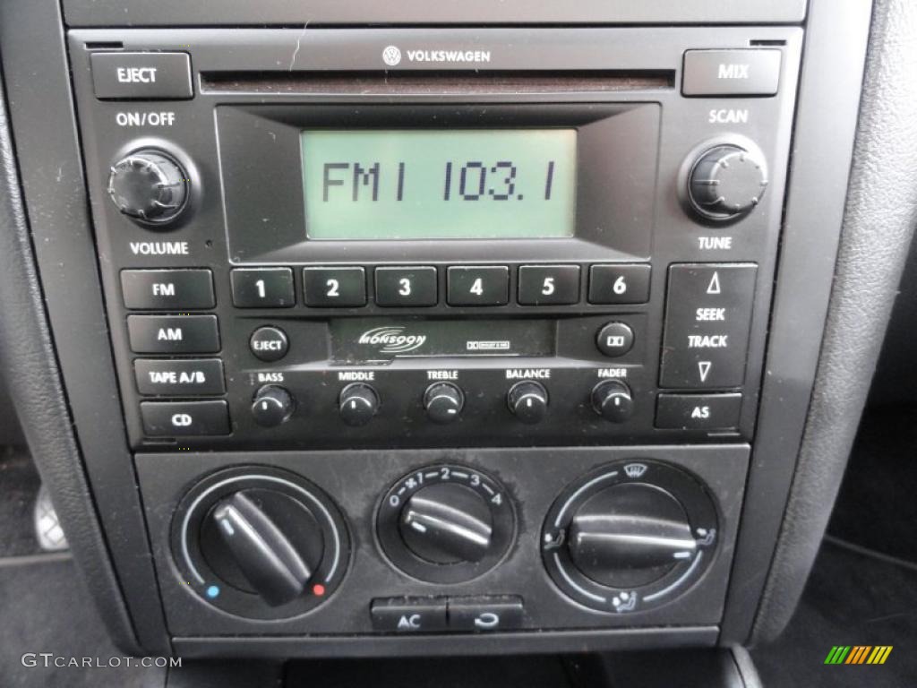 2003 Volkswagen Jetta Wolfsburg Edition 1.8T Sedan Controls Photos