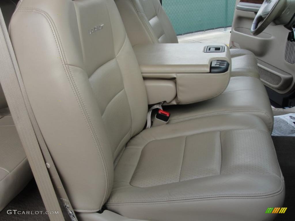 Medium Parchment Interior 2001 Ford F250 Super Duty Lariat SuperCab Photo #40402653