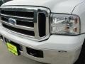 2007 Oxford White Clearcoat Ford F250 Super Duty Lariat Crew Cab 4x4  photo #11