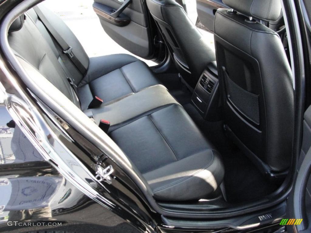 2008 3 Series 328xi Sedan - Black Sapphire Metallic / Black photo #9