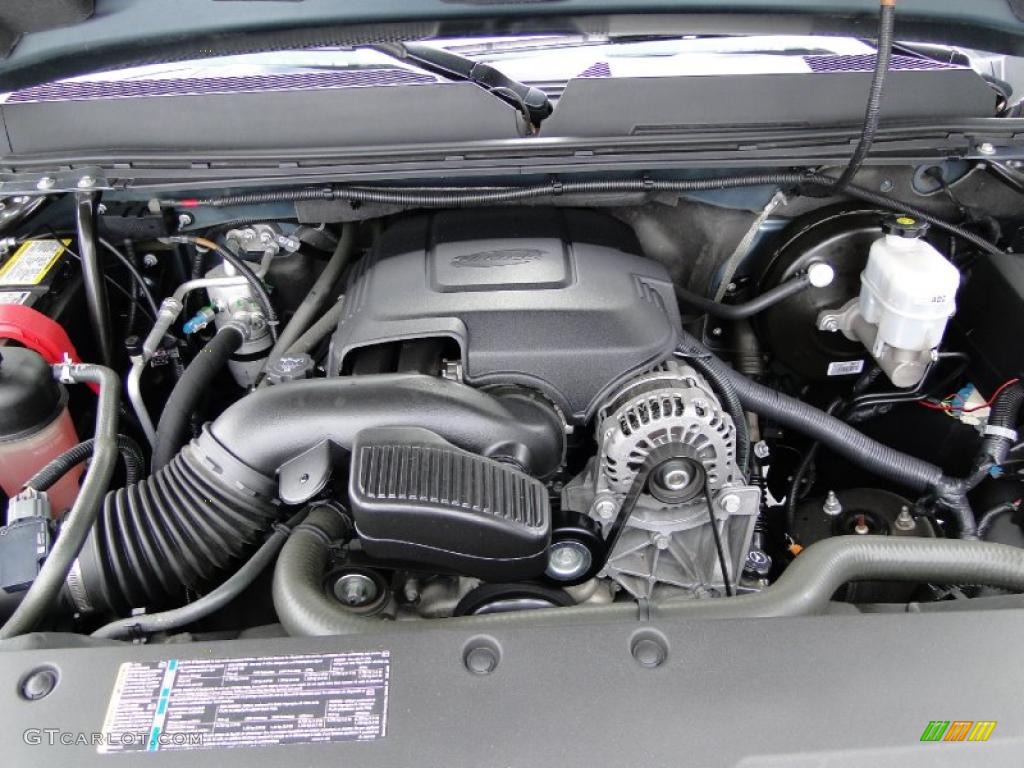 2009 GMC Sierra 1500 SLE Crew Cab 5.3 Liter OHV 16-Valve Vortec Flex-Fuel V8 Engine Photo #40406005