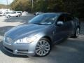 Azure Blue Metallic 2009 Jaguar XF Luxury Exterior