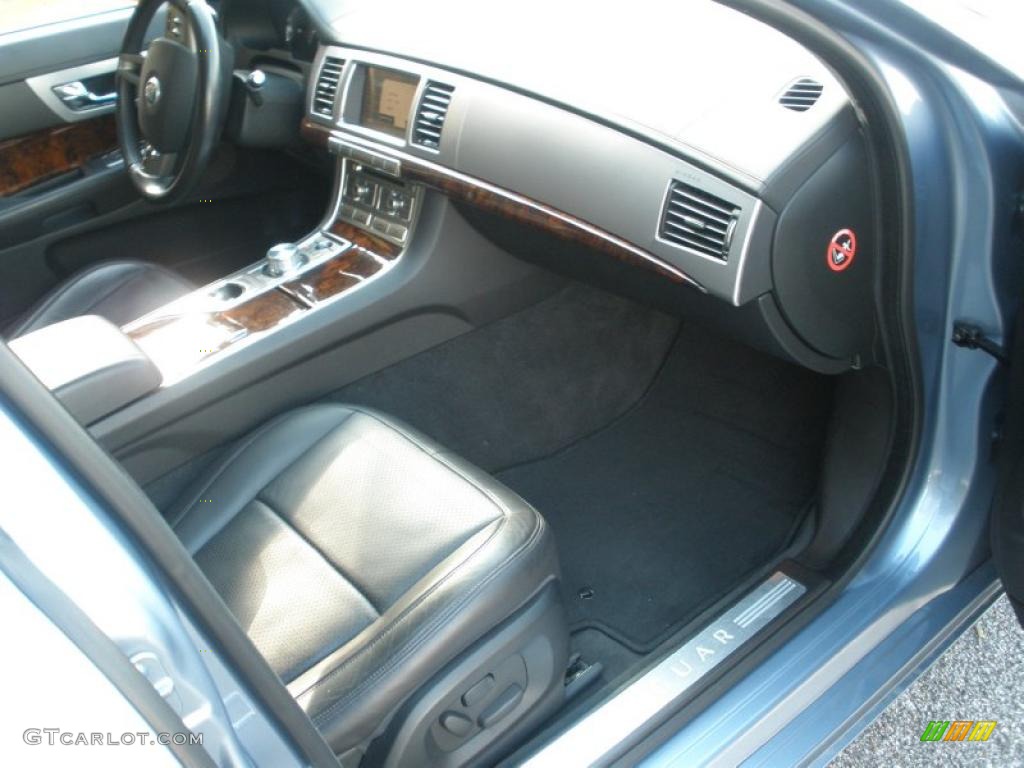 Charcoal/Charcoal Interior 2009 Jaguar XF Luxury Photo #40406221