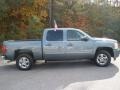 2009 Blue Granite Metallic Chevrolet Silverado 1500 LTZ Crew Cab  photo #2