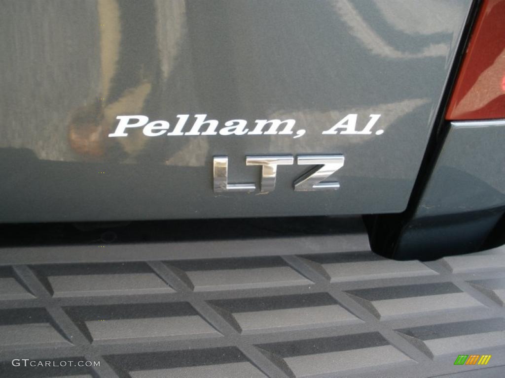 2009 Silverado 1500 LTZ Crew Cab - Blue Granite Metallic / Light Titanium photo #11