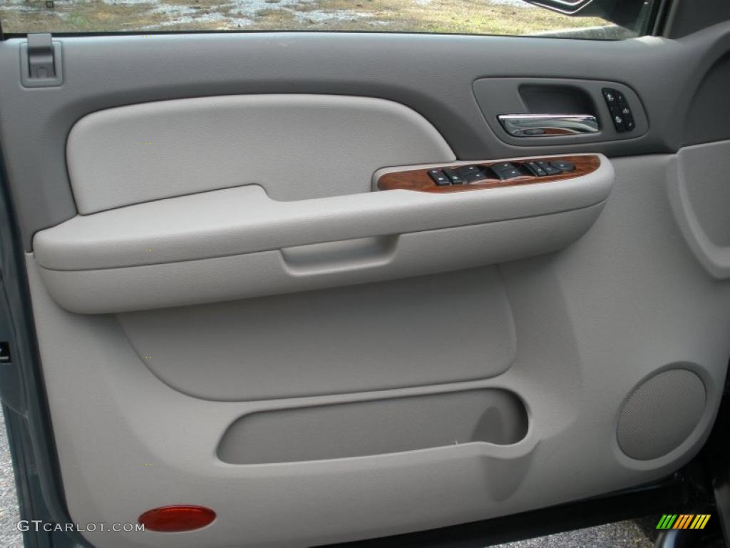 2009 Silverado 1500 LTZ Crew Cab - Blue Granite Metallic / Light Titanium photo #15