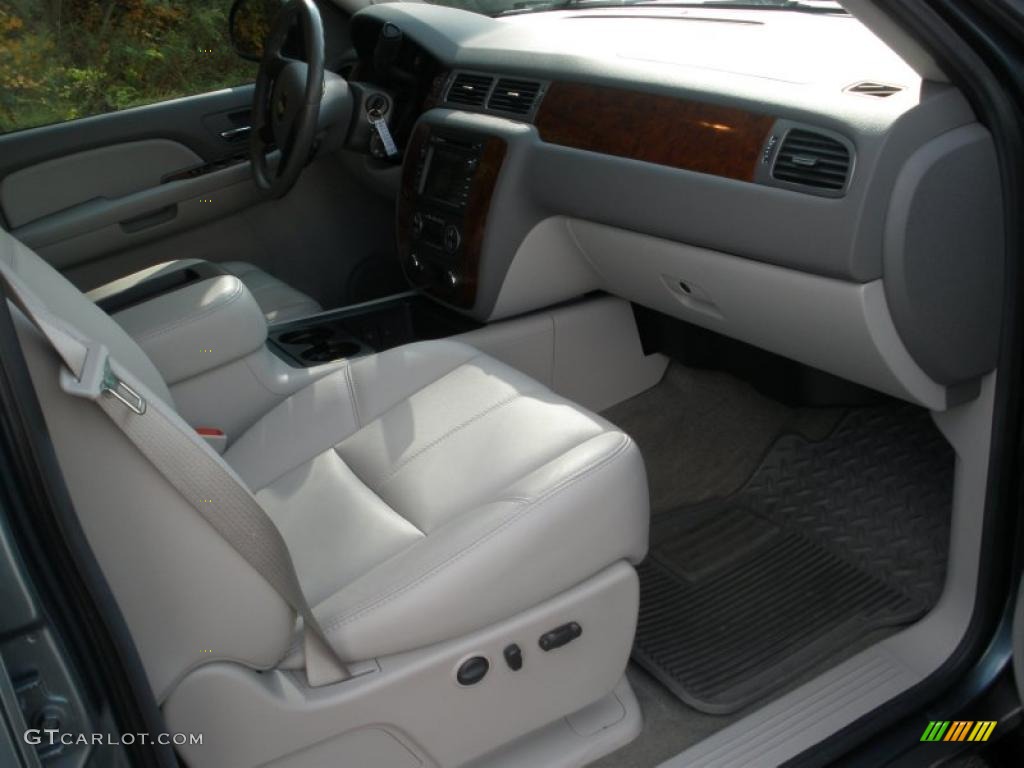 2009 Silverado 1500 LTZ Crew Cab - Blue Granite Metallic / Light Titanium photo #19