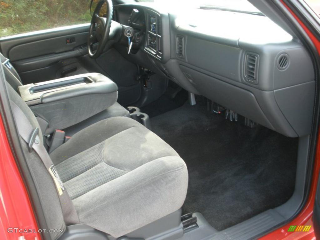 2007 Silverado 1500 LT Regular Cab - Victory Red / Dark Charcoal photo #15