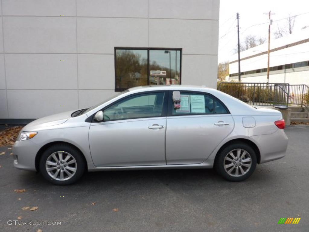 2009 Corolla XLE - Classic Silver Metallic / Ash photo #1