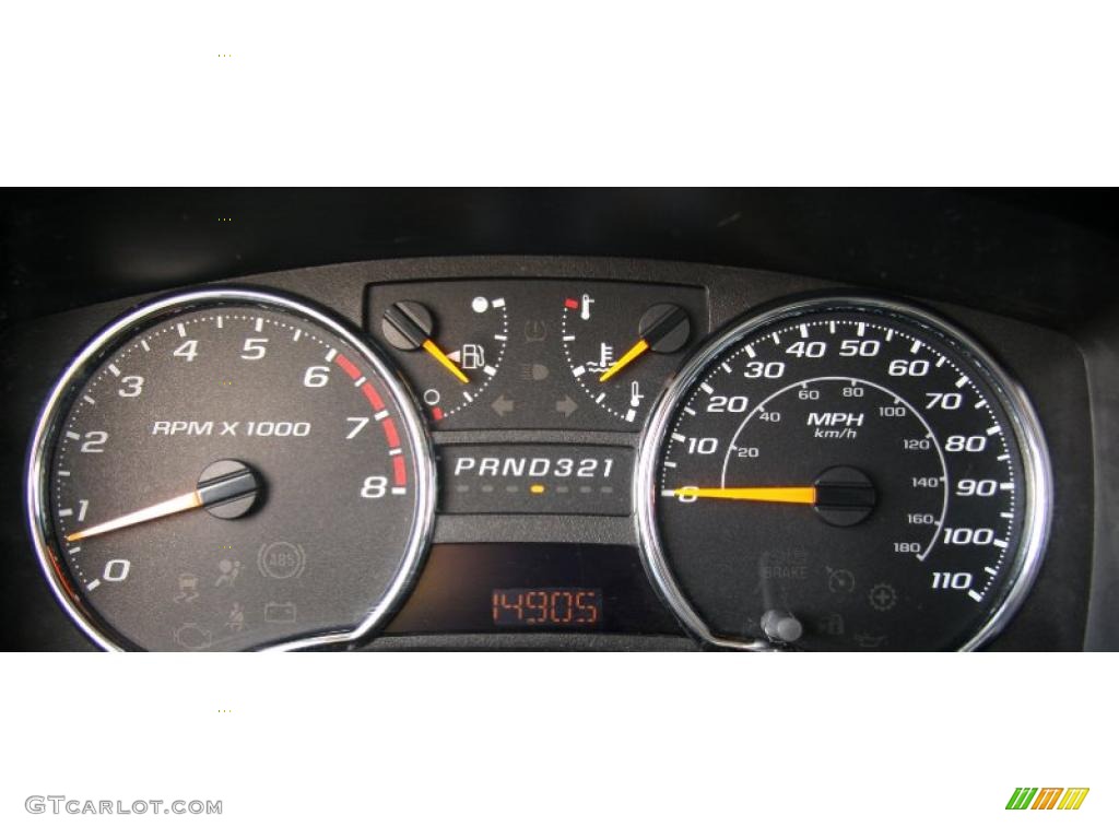 2010 GMC Canyon SLE Crew Cab 4x4 Gauges Photos