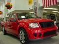 Bright Red 2007 Ford F150 Saleen S331 Supercharged SuperCab